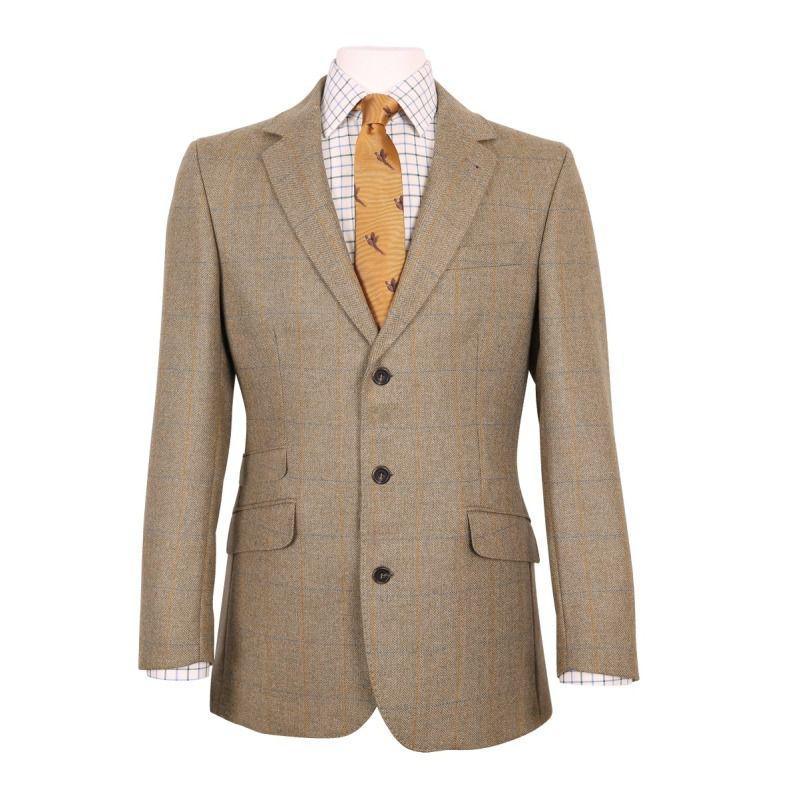 William Powell Action Back Tweed Sports Jacket - Kinloch - William Powell