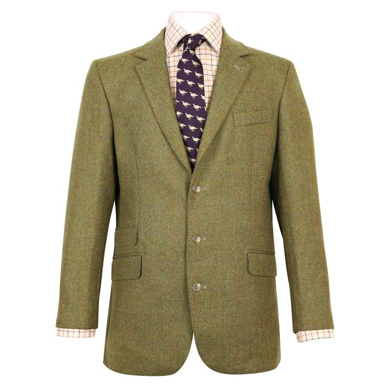 William Powell Action Back Tweed Sports Jacket - Melrose - William Powell