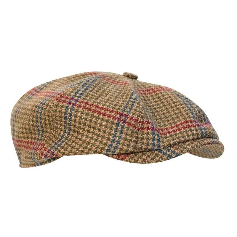 William Powell Bakerboy Tweed Cap -  Blakesley - William Powell