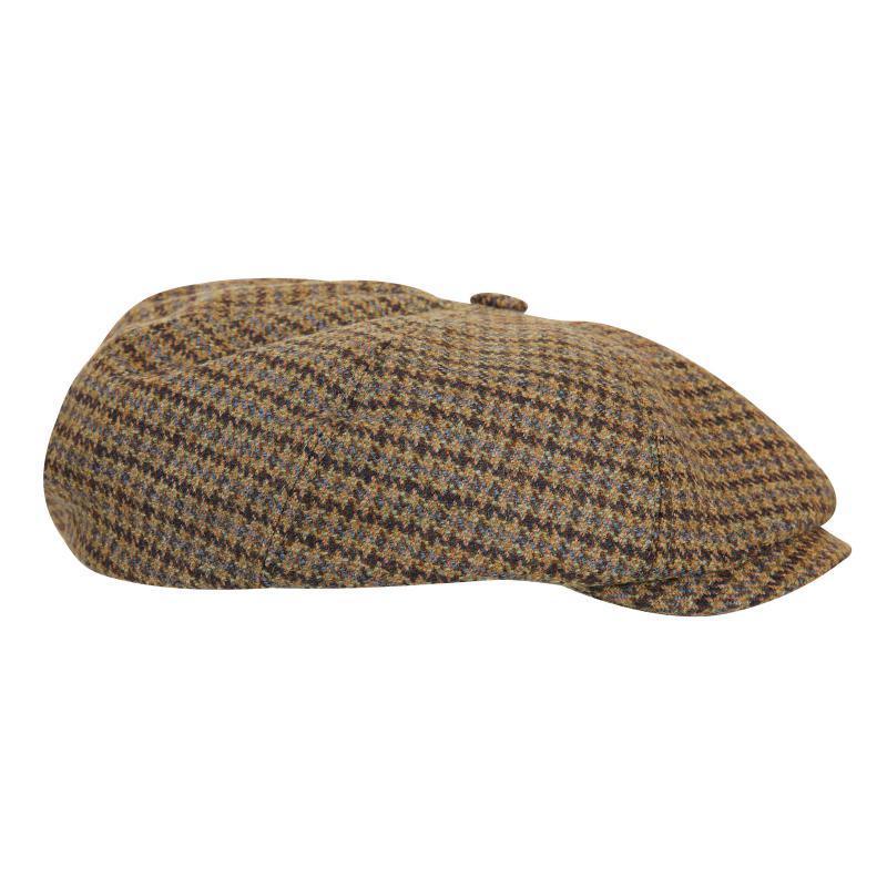 William Powell Bakerboy Tweed Cap -  Kingham - William Powell