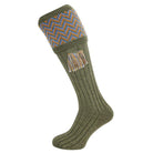William Powell Glenesk Mens Shooting Socks with Garters - William Powell