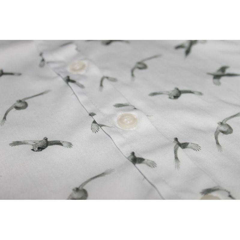 William Powell Ladies Flying Gamebirds Shirt - White - William Powell