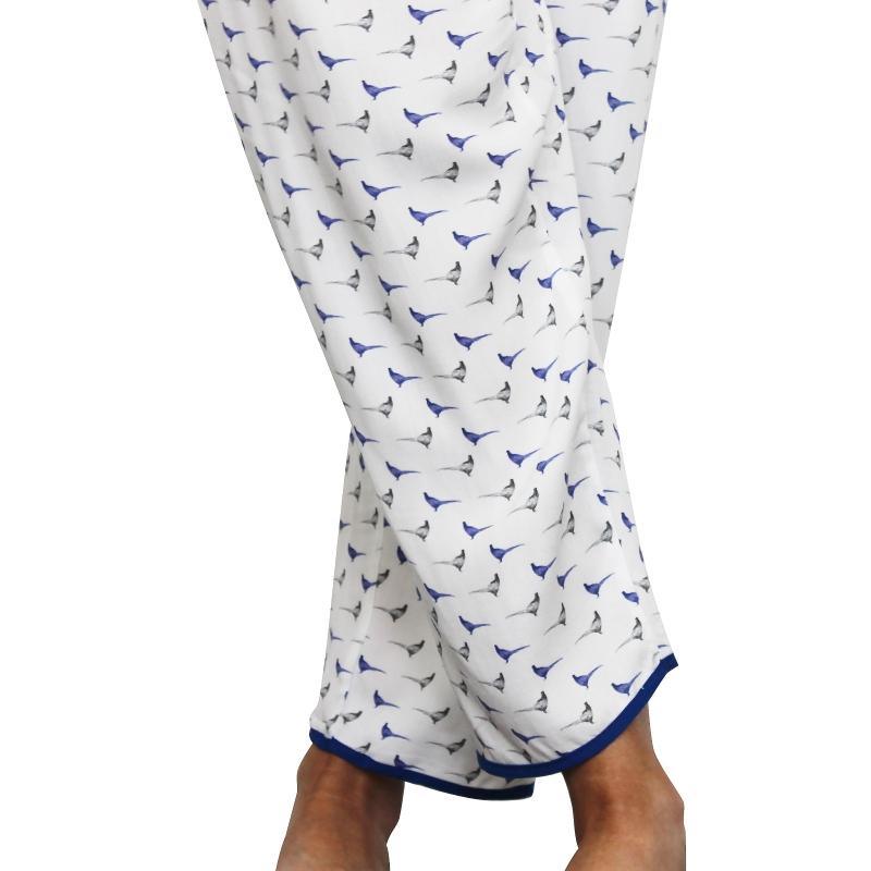 William Powell Ladies Pyjama Set - Standing Pheasant - William Powell