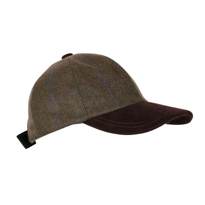William Powell Tweed Baseball Cap - Braemore - William Powell