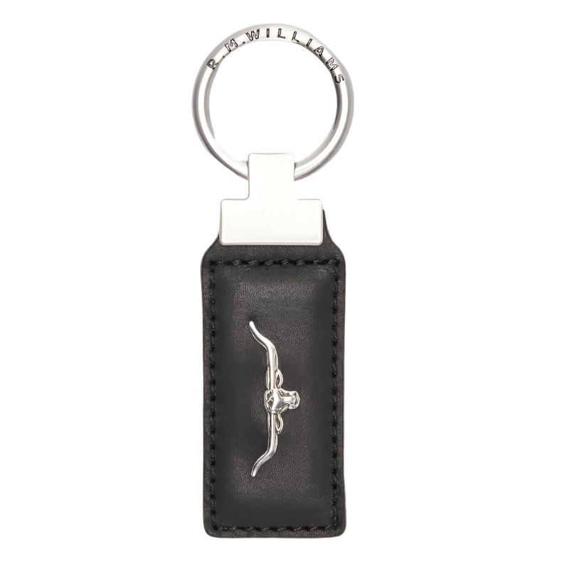 R.M.Williams Angaston Keyring - Ebony – William Powell