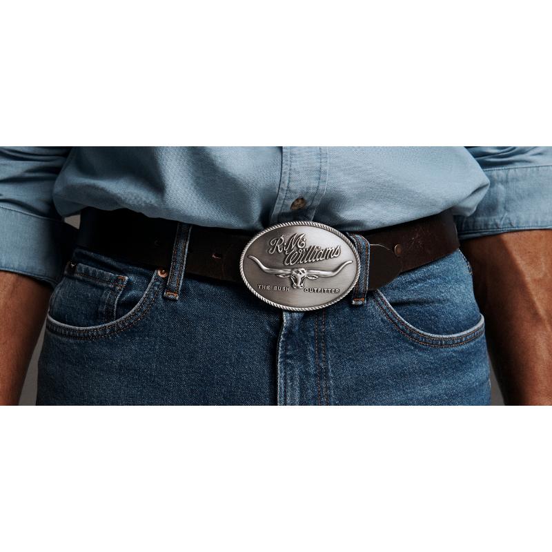 rm williams belt buckle