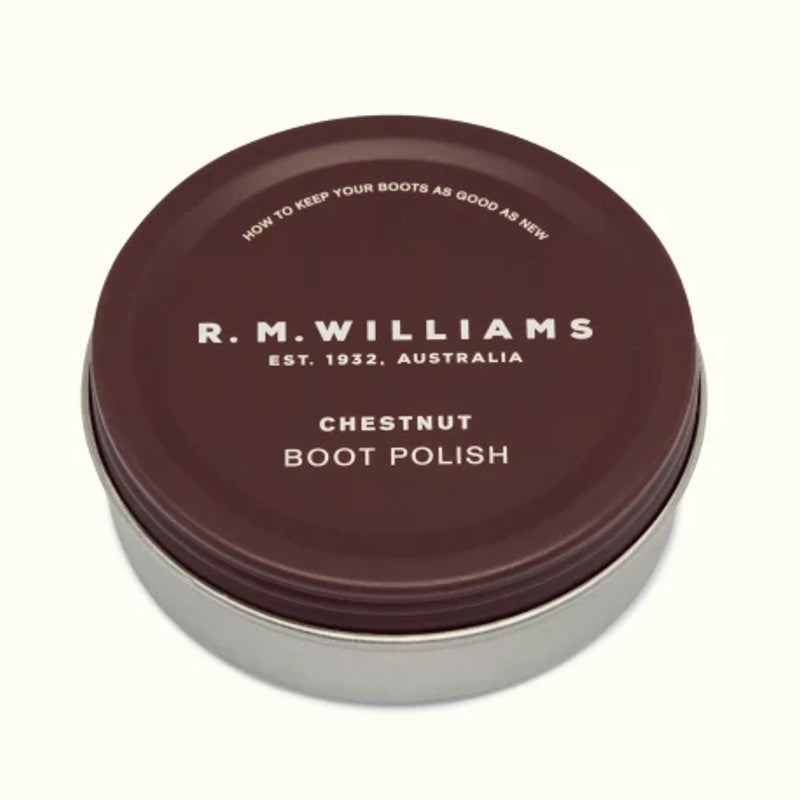 R.M.Williams Stockman's Boot Polish (70ml) - Chestnut