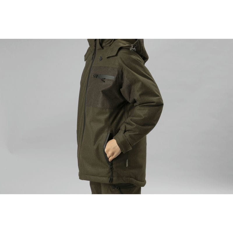 Seeland Avail Junior SEETEX Waterproof Jacket - Pine Green Melange
