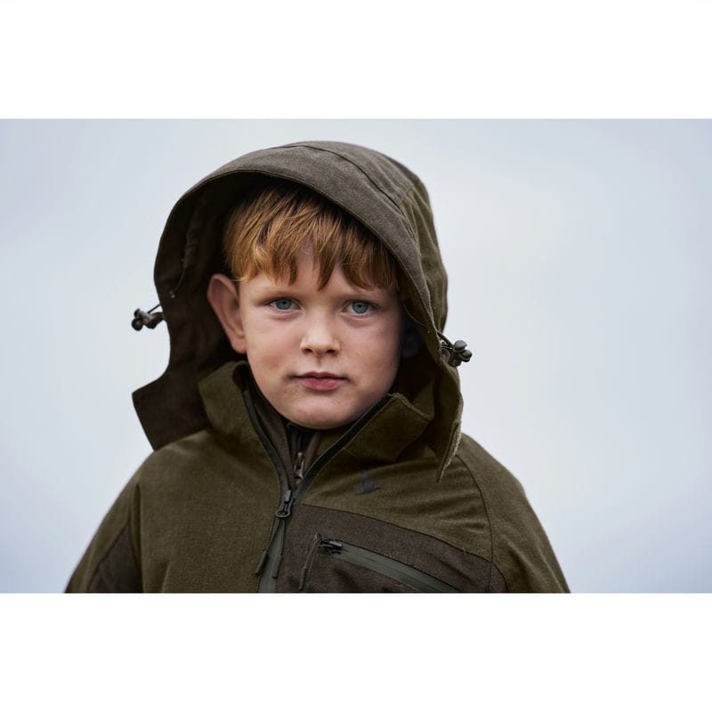 Seeland Avail Junior SEETEX Waterproof Jacket - Pine Green Melange