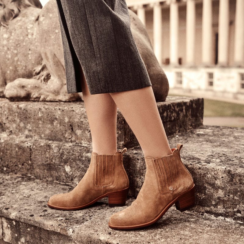 Fairfax & Favor Rockingham Ladies Ankle Boot - Tan