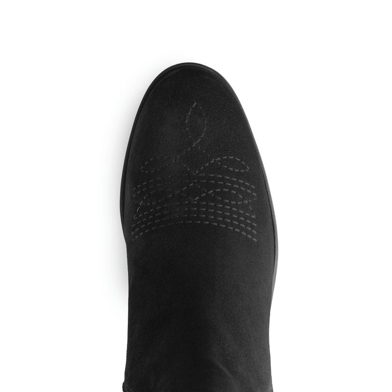 Fairfax & Favor Rockingham Ladies Flat Ankle Boot - Black