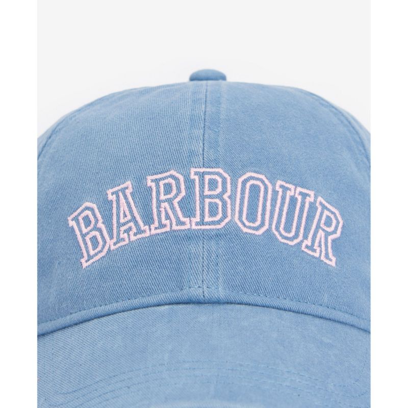 Barbour Emily Ladies Sports Cap - Chambray/Shell Pink