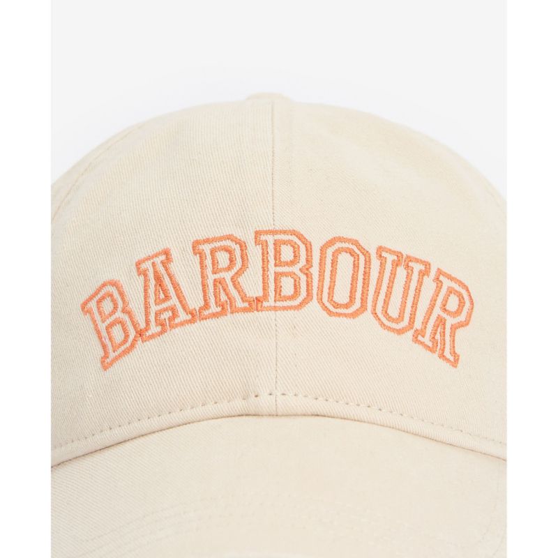 Barbour Emily Ladies Sports Cap - Parchment/Apricot Crush