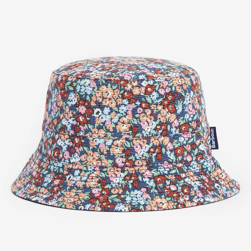 Barbour Adria Reversible Ladies Bucket Hat - Navy