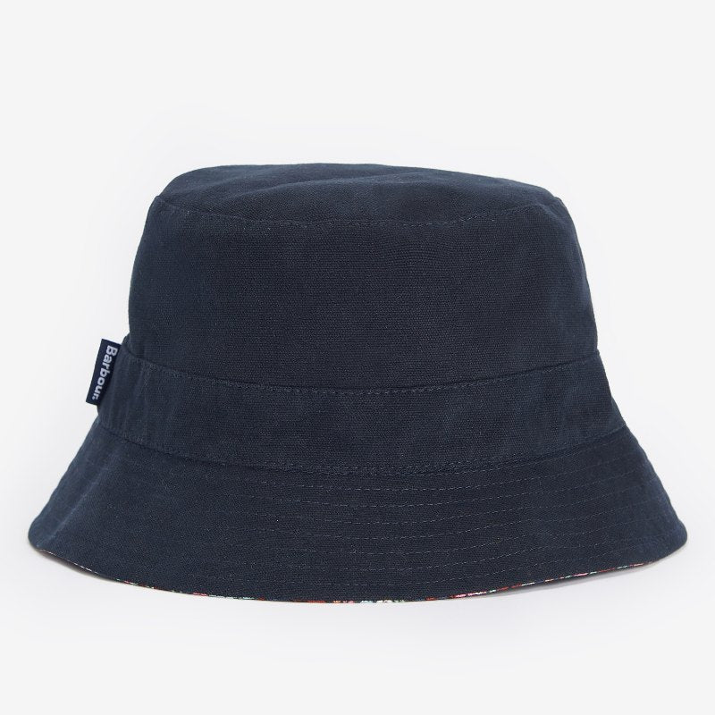 Barbour Adria Reversible Ladies Bucket Hat - Navy