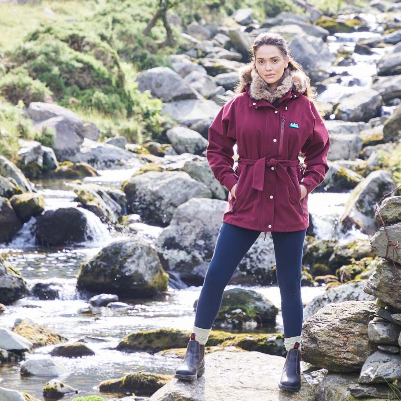 Ridgeline Monsoon Nordic Waterproof Ladies Jacket - Winter Berry