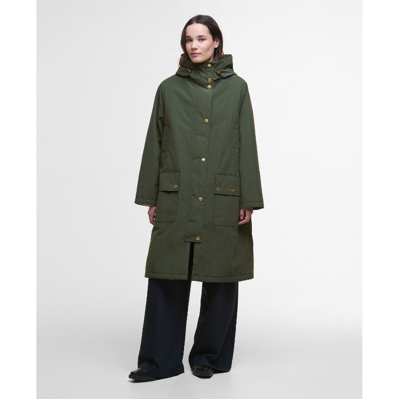 Barbour カバーオール 40\" オリーブグリーン Barbour Campbell Showerproof Jacket - Army/Ancient | Krizia Martin