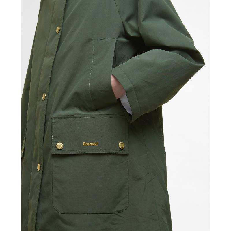 Barbour Catalina Ladies Showerproof Jacket - Olive – William Powell