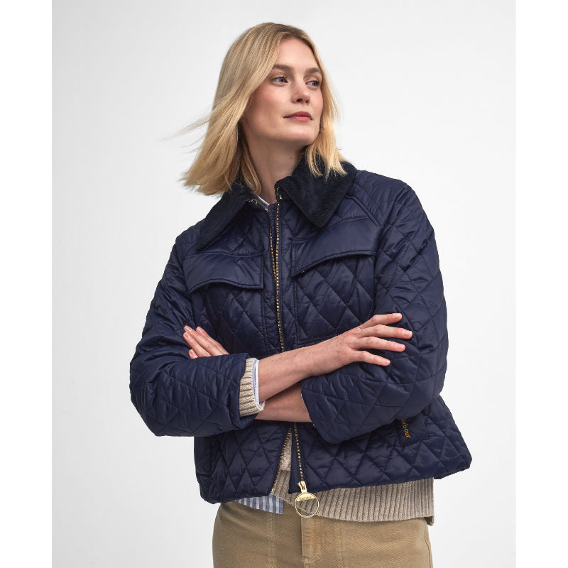(取寄) バブアー レディース キルト ジャケット - ウィメンズ Barbour women Beauly Quilt Jacket - Women's Navy/Classic Barbour Beauly Quilt Ladies Jacket - Navy/Classic – William Powell