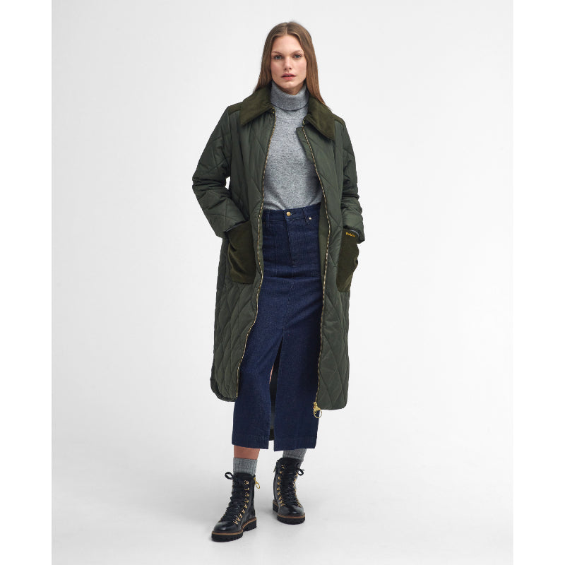 Barbour Malton Quilt Ladies Jacket - Olive/Ancient – William Powell