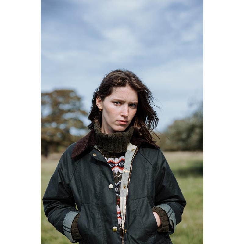 Vintage Barbour Romeldale Wax Jacket | Size M - Brick Vintage