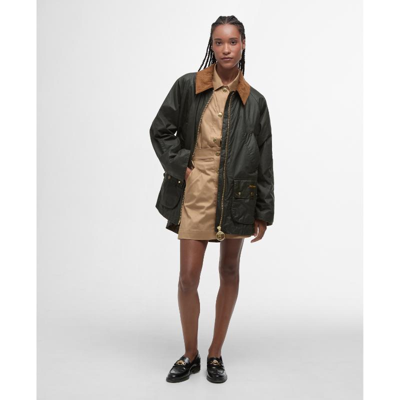 Barbour Raelynn Ladies Wax Jacket - Archive Olive – William