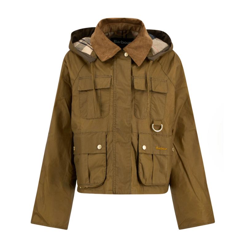 Barbour Liza Ladies Wax Jacket - Sand/Dress – William Powell