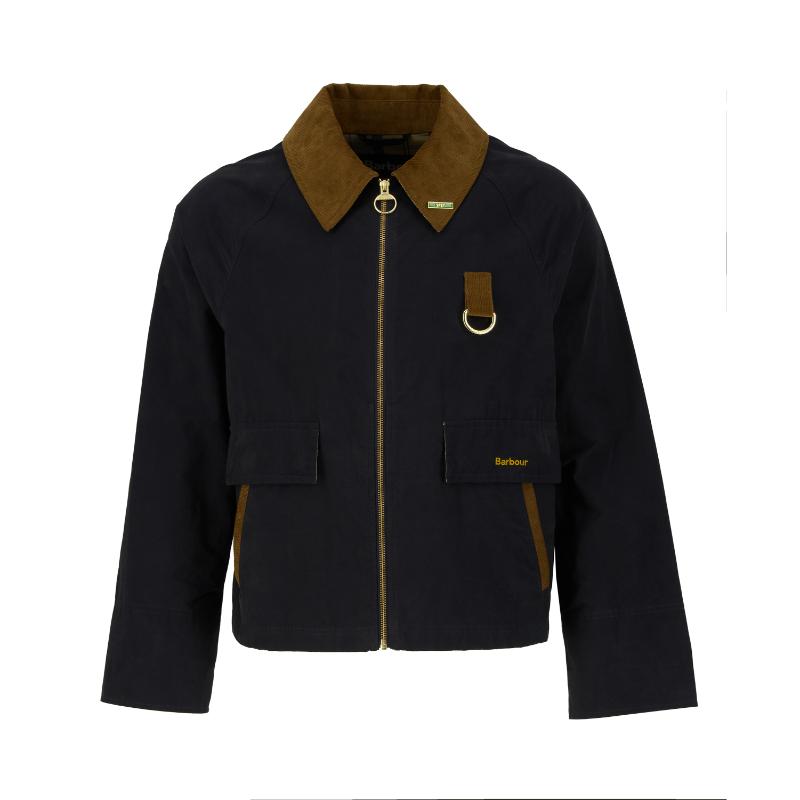 Barbour Icons Spey Showerproof Ladies Jacket - Dark Navy/Dress
