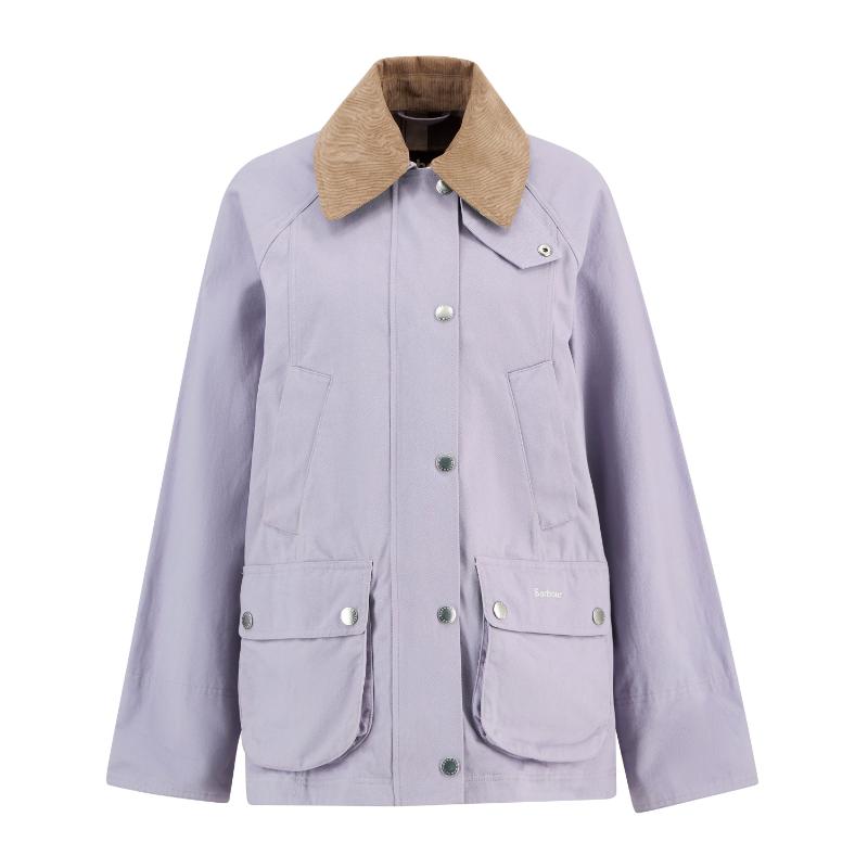 レディース Barbour パープル レディースweathershell