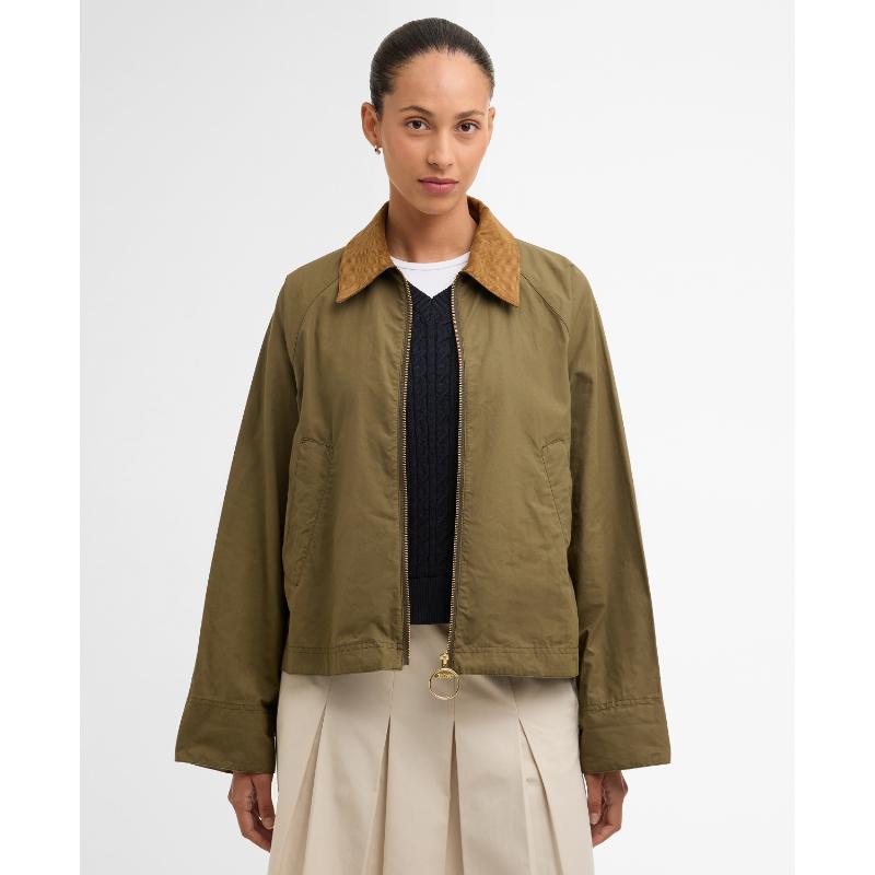 Barbour Catlin Casual Ladies Jacket - Dusky Green/Ancient