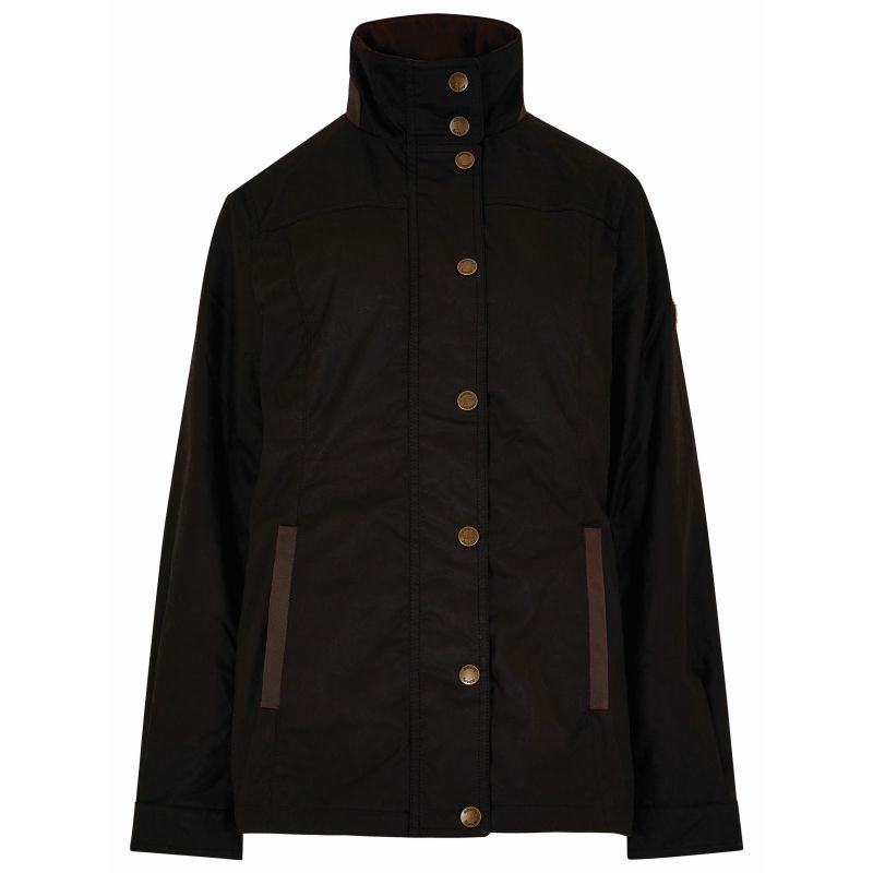 Dubarry Ladies Mountrath Waxed Jacket - Black