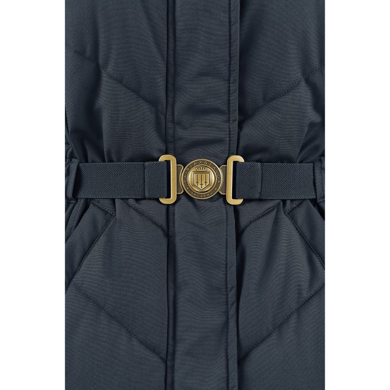 Fairfax & Favor Charlotte Padded Ladies Jacket - Navy Blue