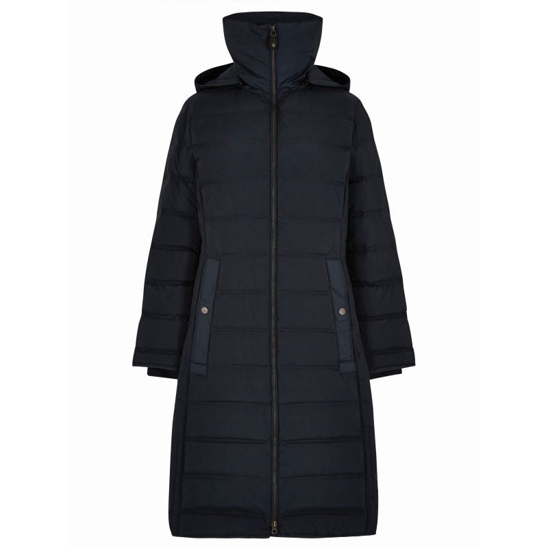 Dubarry Meyers Ladies Down Coat - Navy â William Powell