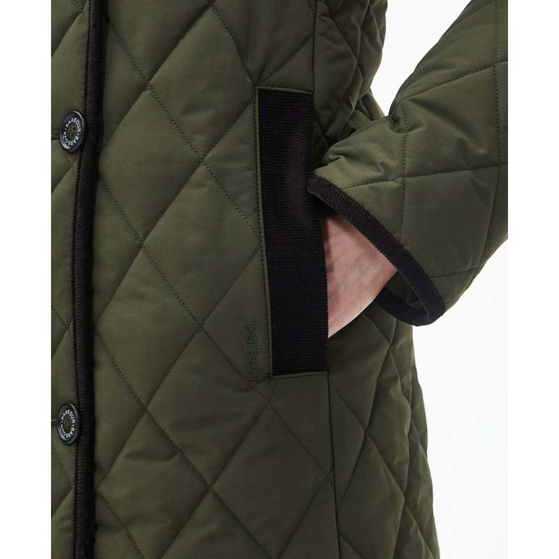 Barbour Bream Ladies Quilted Jacket - Olive/Ancient