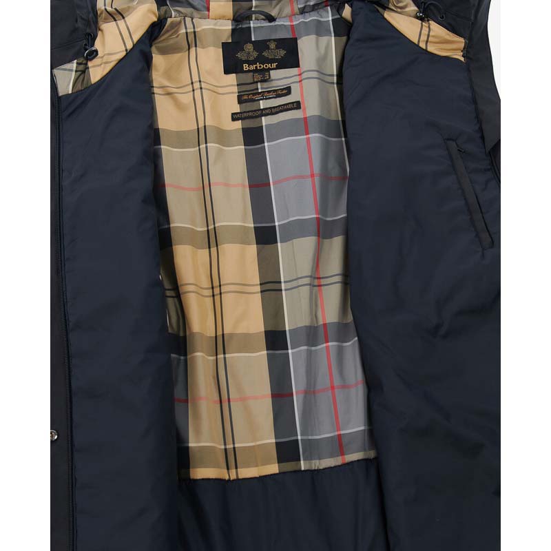Barbour Bowlees Waterproof Ladies Jacket - Dark Navy/Dress