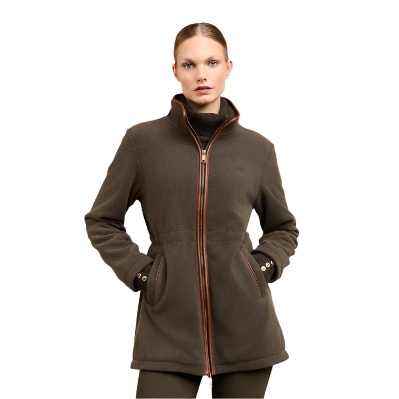 Ladies longline fleece jackets best sale