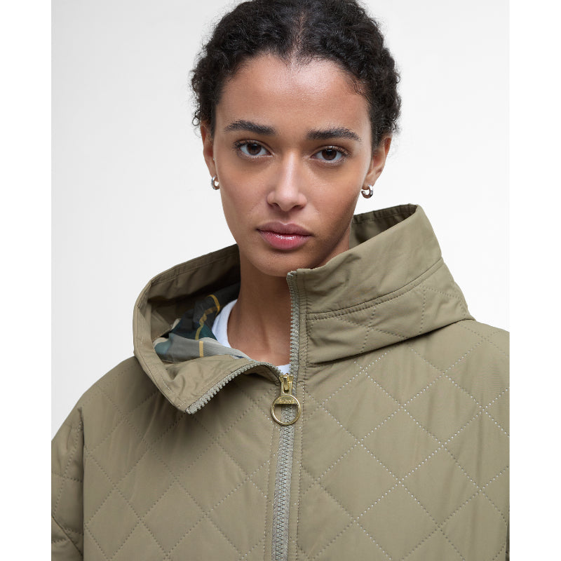 Barbour Maddy Ladies Quilted Jacket - Dusky Green/Ancient