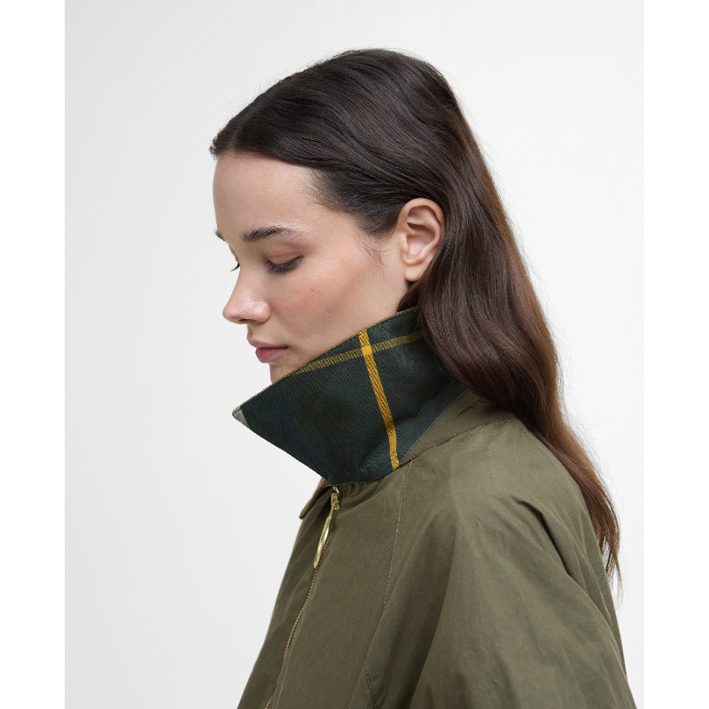Barbour Catlin Ladies Showerproof Jacket - Dusky Green/Ancient