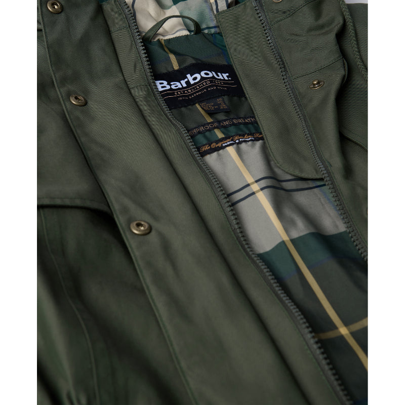 Barbour Maple Ladies Waterproof Jacket - Olive/Ancient