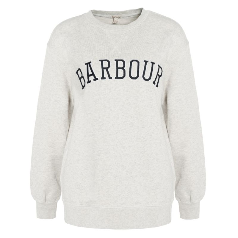 Barbour Northumberland Ladies Sweatshirt - Cloud/Navy