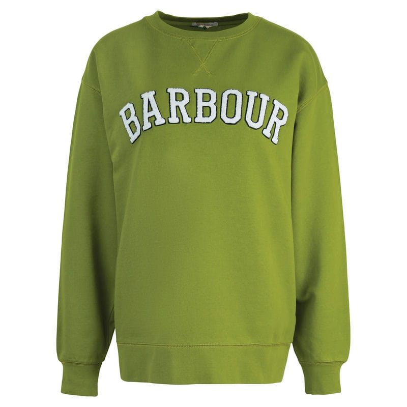 Barbour Northumberland Ladies Sweatshirt - Meadow