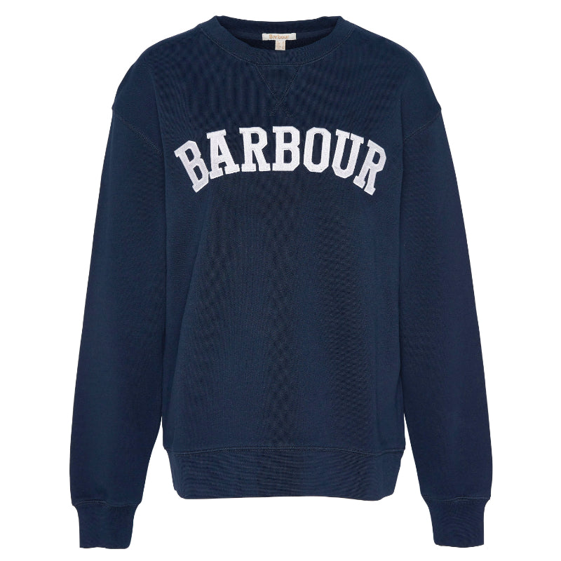 Barbour sweatshirt navy sale