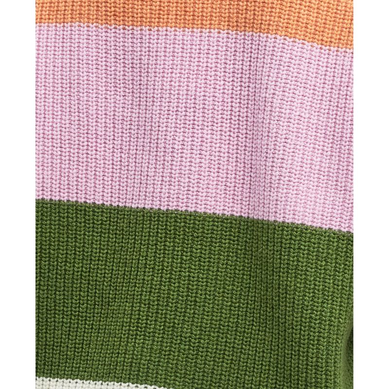 Barbour Ula Ladies Knit Jumper - Multi Stripe