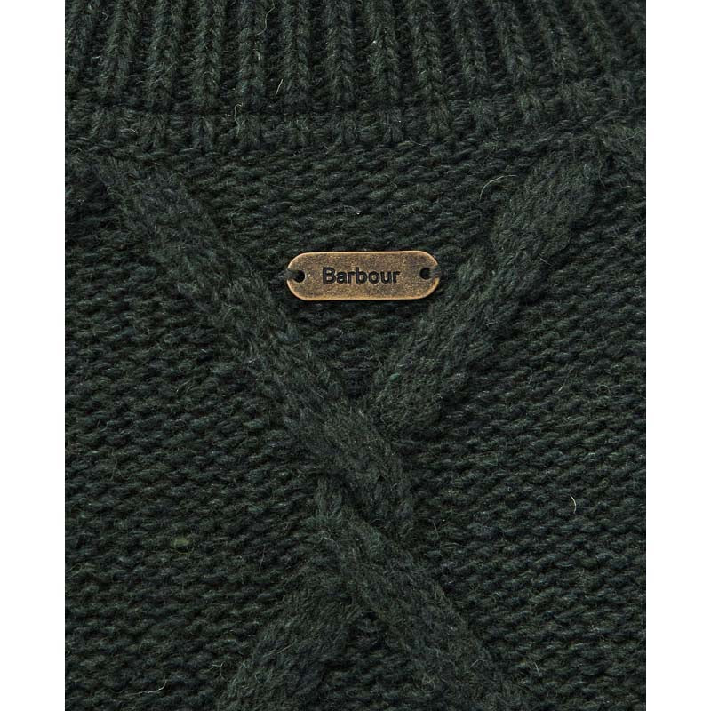 Barbour Perch Ladies Roll Neck Jumper - Olive