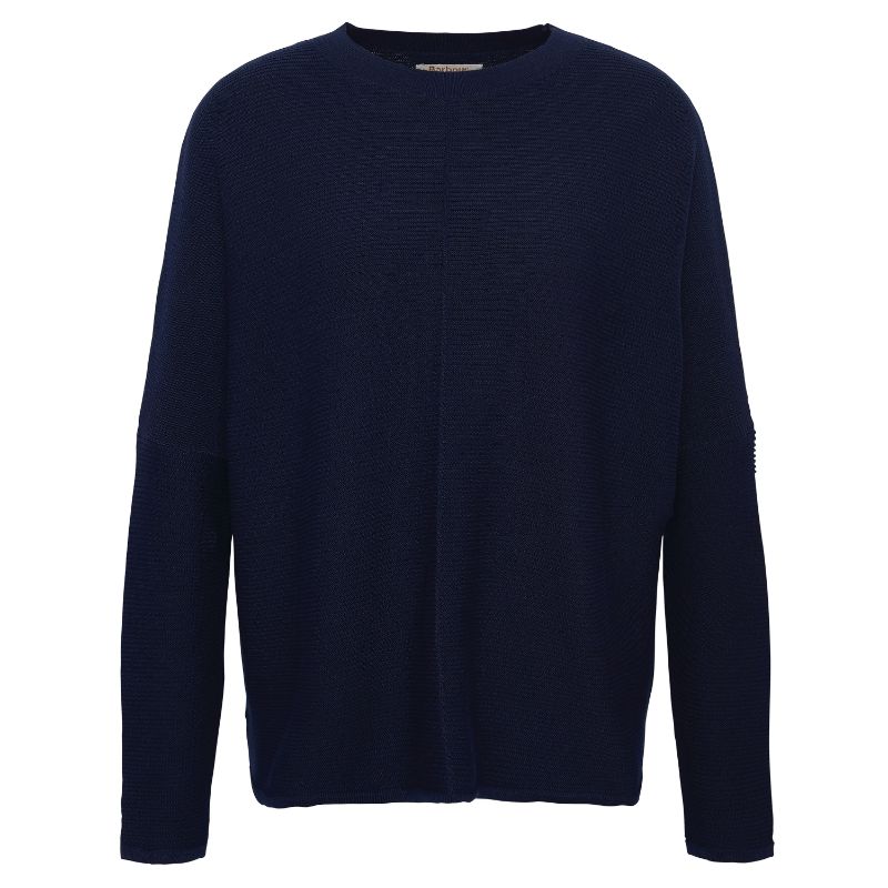 Barbour Bickland Ladies Knitted Jumper - Navy