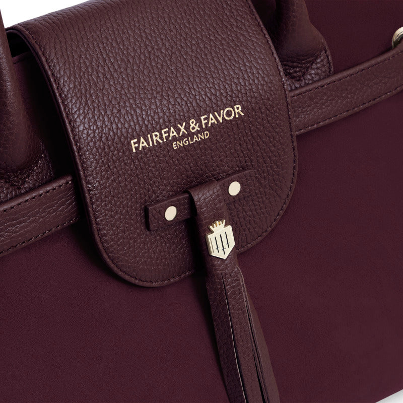 Fairfax & Favor Windsor Handbag - Plum