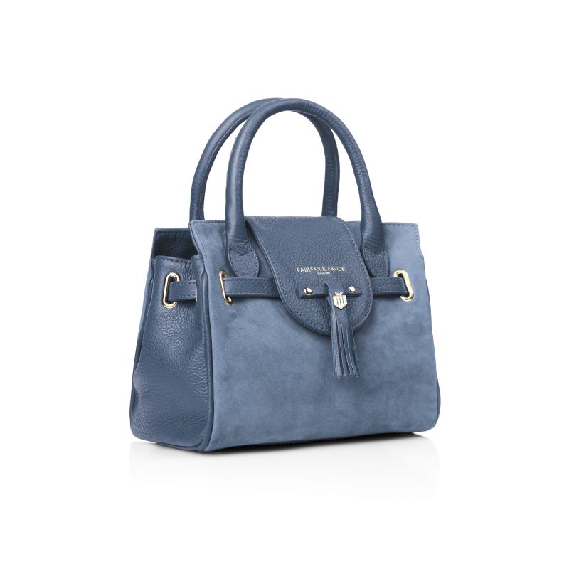Fairfax & Favor Mini Windsor Handbag - Cornflower Blue