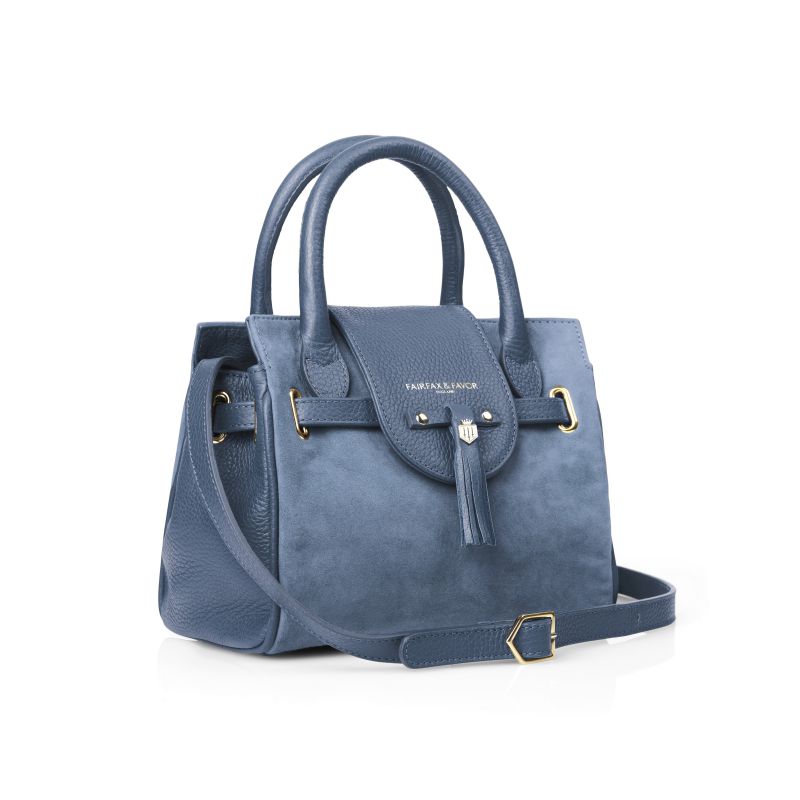Fairfax & Favor Mini Windsor Handbag - Cornflower Blue