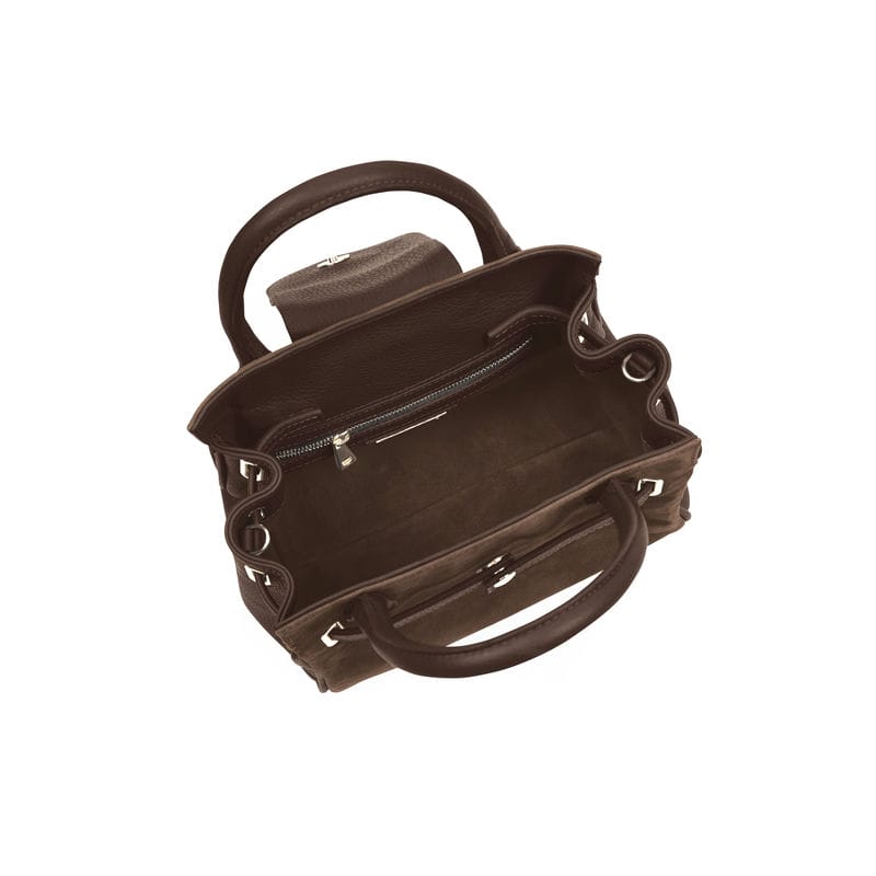 Fairfax & Favor Mini Windsor Handbag - Chocolate
