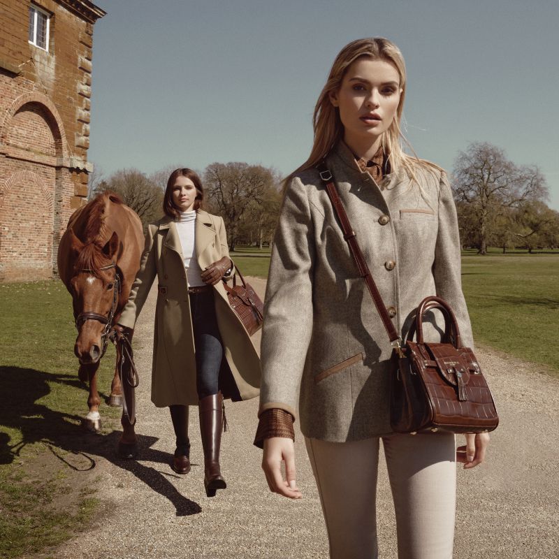 Fairfax & Favor Mini Windsor Handbag - Conker Brown